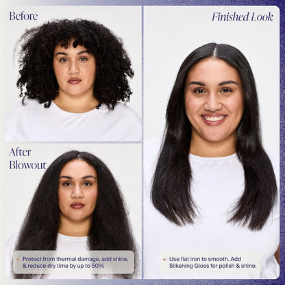 Kenra Platinum Blow-Dry Spray | Time-Saving Heat Protectant | Detangles, Smooths, and Softens | Eliminates Frizz & Resists Humidity | Medium To Coarse Hair